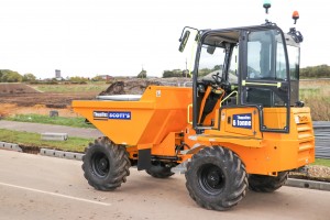 cabbed dumper