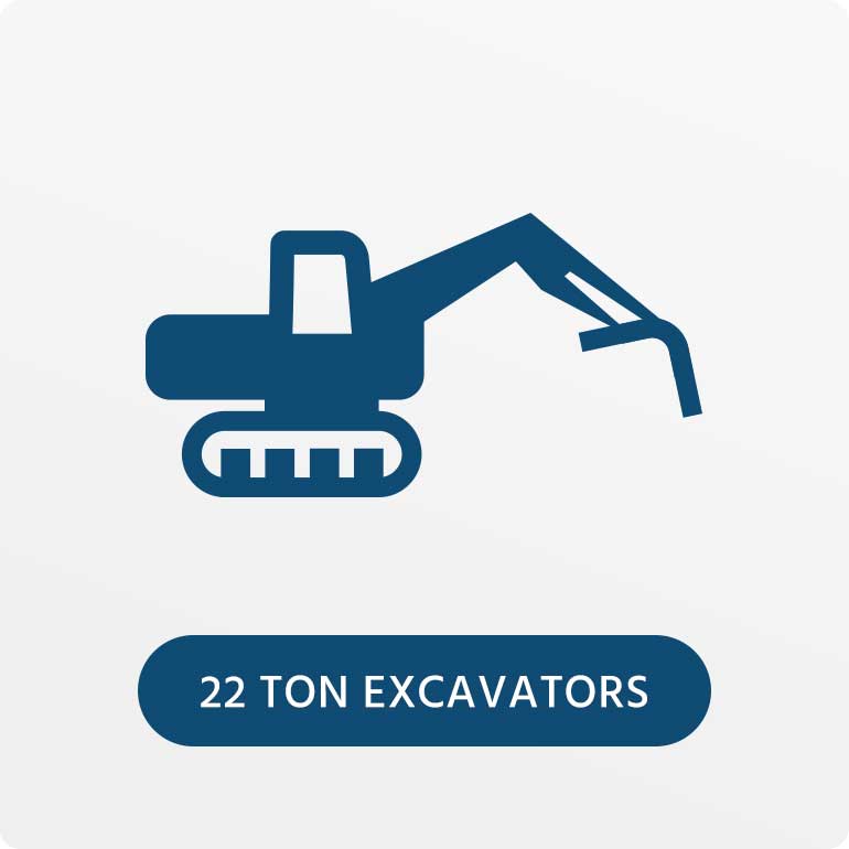22 Ton Excavators