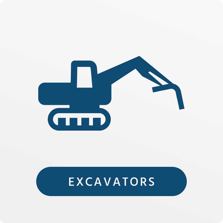 Excavators for hire