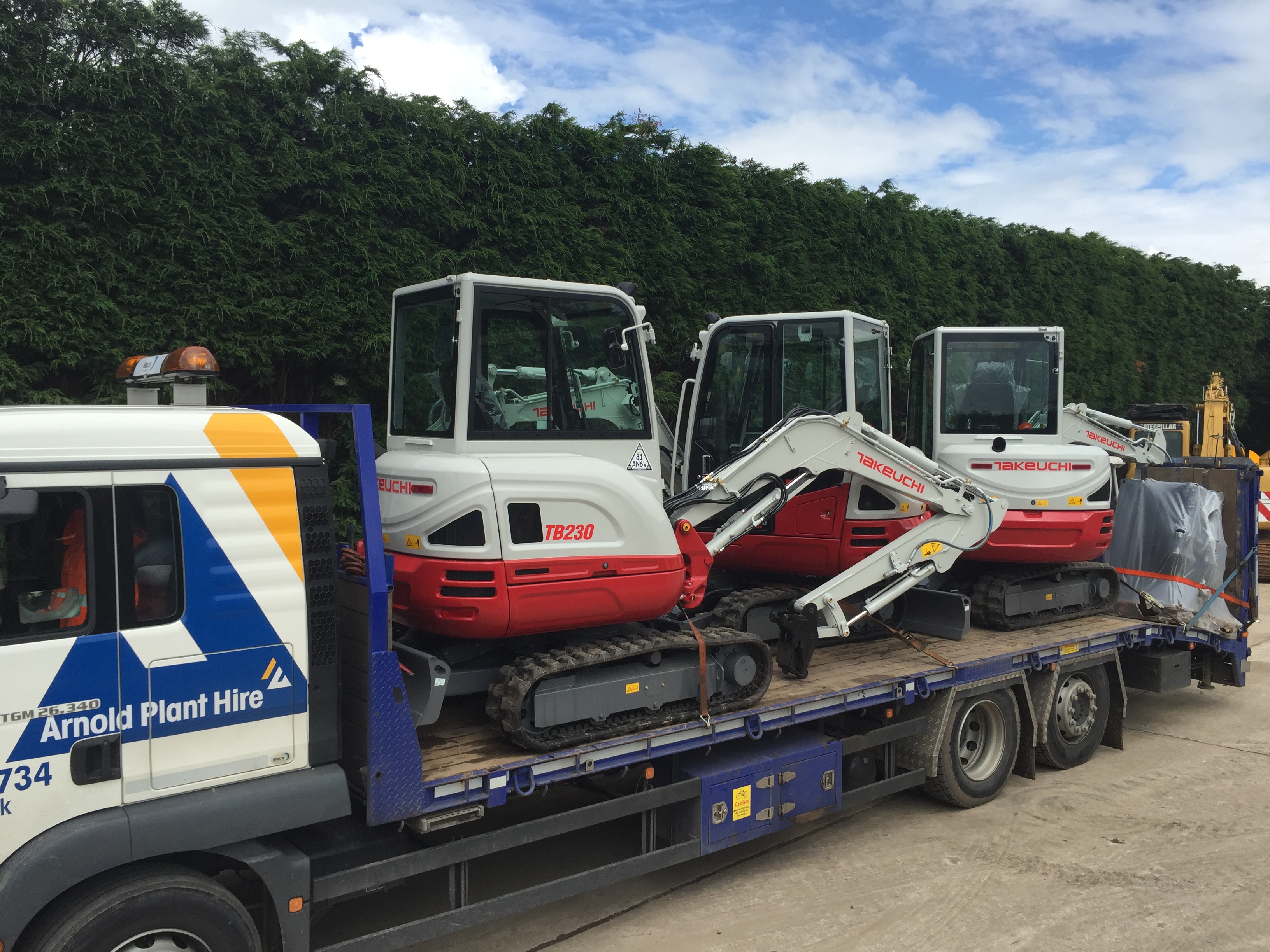 New Takeuchi TB230’s